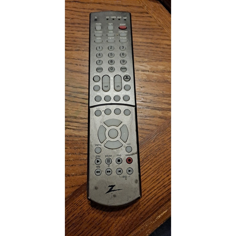 Zenith 6710V00102K TV Remote, OEM NOS for M52W56LCD E44W48LCD E44W46‎ E44W46LCD